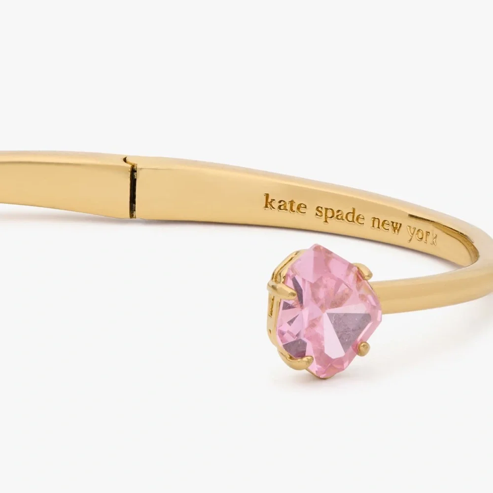 NIP Kate Spade Treasure Trove Hinge Cuff Bracelet - Picture 7 of 8